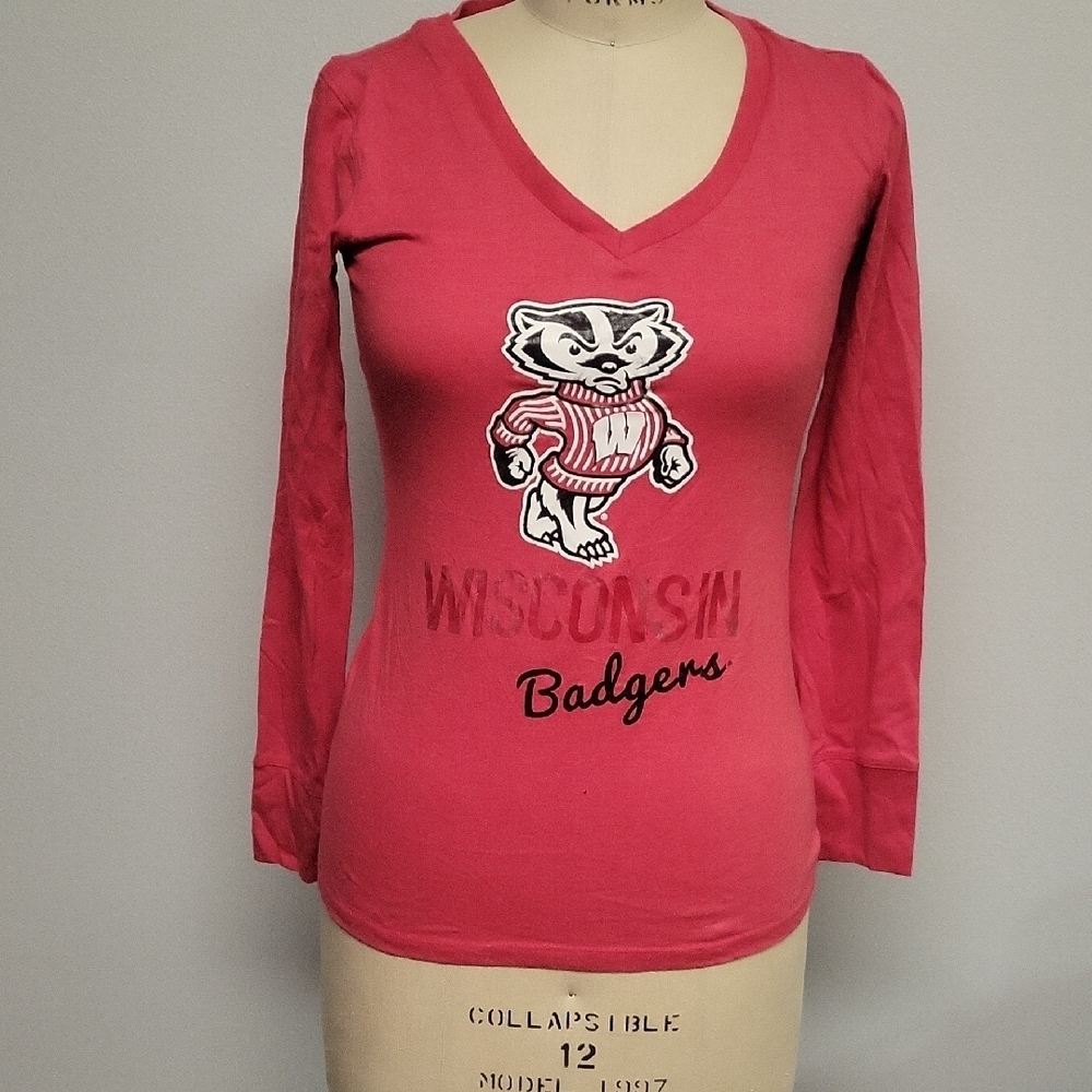 Campus Heritage Wisconsin Badgers Long Sleeve Tee